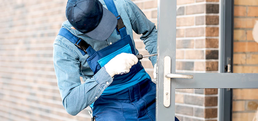 Pivot Storefront Door Locks Installation in Rancho Palos Verdes, California