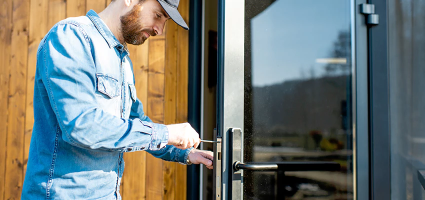 Frameless Glass Storefront Door Locks Replacement in Rancho Palos Verdes, CA